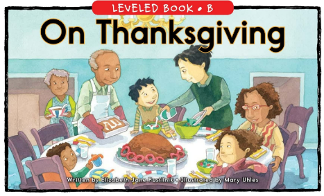 On Thanksgiving绘本电子书+音频百度云免费下载
