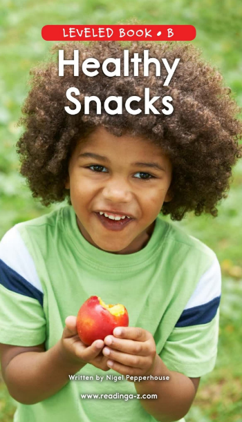 Healthy Snacks绘本PDF+MP3百度云免费下载