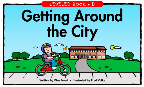 Getting Around the City绘本PDF+音频资源免费下载