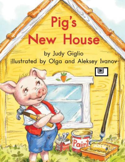 《Pig's New House》绘本中文翻译及pdf资源下载