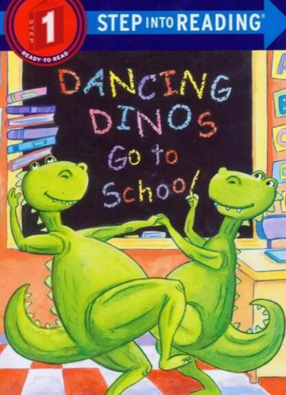 《跳舞恐龙上学记》英文绘本pdf电子版资源下载