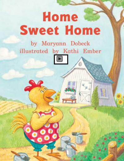 《Home Sweet Home》绘本翻译及pdf资源下载