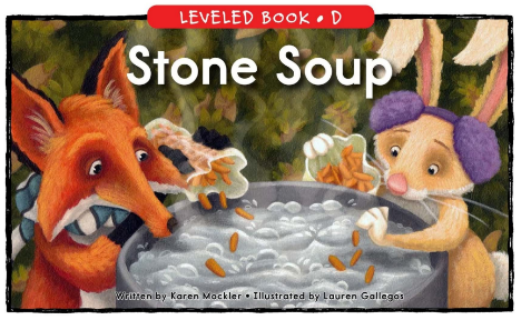 Stone Soup绘本PDF+音频百度云免费下载