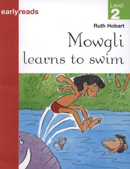 《Mowgli learns to swim》英文绘本pdf资源下载