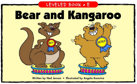 Bear and Kangaroo绘本电子书+音频百度云免费下载