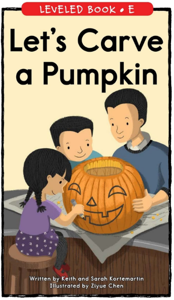 Let's Carve a Pumpkin绘本电子版+MP3百度网盘免费下载