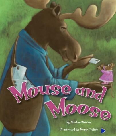 《Mouse and Moose》英文启蒙绘本pdf资源下载