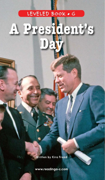 A President's Day绘本电子档+音频百度云免费下载