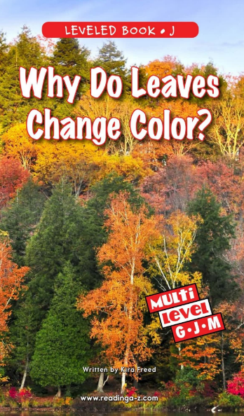 Why Do Leaves Change Color绘本PDF+音频百度网盘免费下载