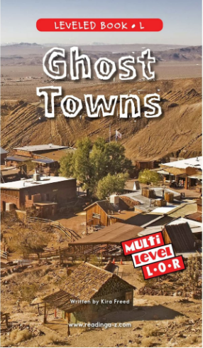 Ghost Towns绘本电子版+MP3百度网盘免费下载