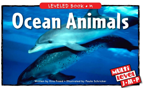 Ocean Animals绘本PDF+音频资源免费下载