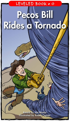 Pecos Bill Rides a Tornado绘本PDF+音频百度网盘免费下载