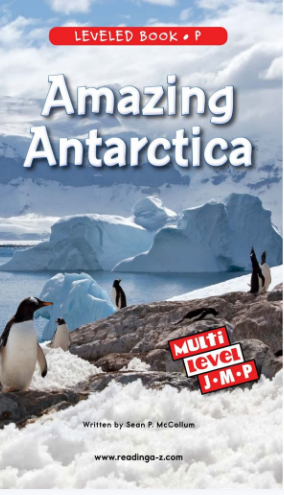 Amazing Antarctica绘本PDF+音频百度网盘免费下载