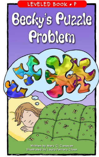 Becky's Puzzle Problem绘本PDF+音频百度网盘免费下载