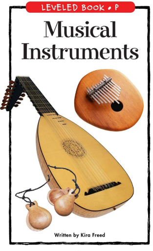 Musical Instruments绘本PDF+音频百度网盘免费下载