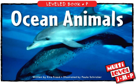Ocean Animals绘本PDF+音频百度网盘免费下载