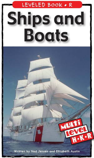 Ships and Boats绘本电子书+MP3百度网盘免费下载
