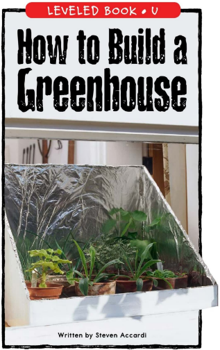 How to Build a Greenhouse绘本PDF+音频百度网盘免费下载