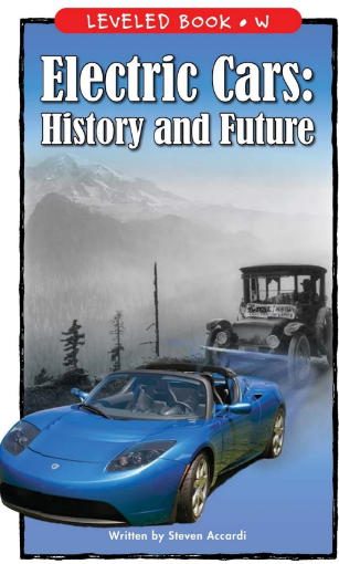 Electric Cars History and Future绘本PDF+音频百度网盘免费下载