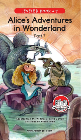 raz Y级阅读Alice's Adventures in Wonderland (Part 7)绘本PDF+音频百度网盘免费下载