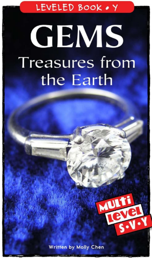 raz Y级阅读Gems Treasures from the Earth绘本PDF+音频百度网盘免费下载