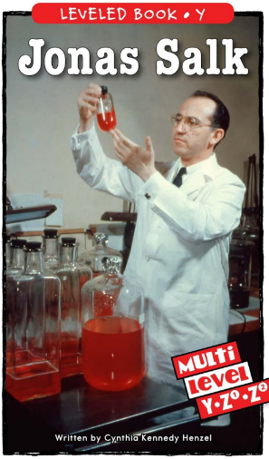 raz Y级阅读Jonas Salk绘本PDF+音频百度网盘免费下载