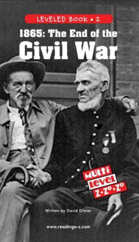 raz Z级阅读1865 The End of the Civil War绘本PDF+音频资源免费下载