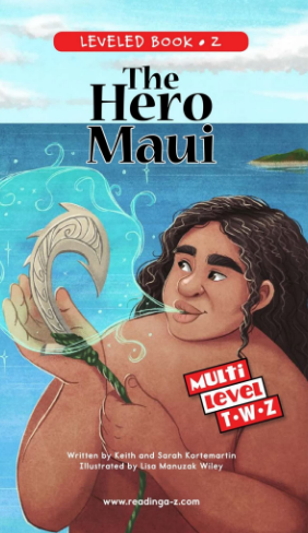 raz Z级阅读The Hero Maui绘本PDF+音频资源免费下载
