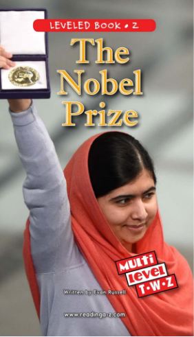 raz Z级阅读The Nobel Prize绘本PDF+音频资源免费下载