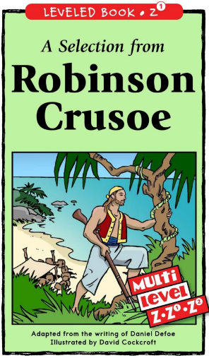 raz Z级阅读A Selection From Robinson Crusoe绘本PDF+音频资源免费下载