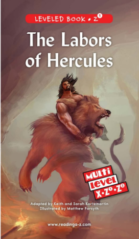 raz Z1级阅读The Labors of Hercules绘本PDF+音频资源免费下载