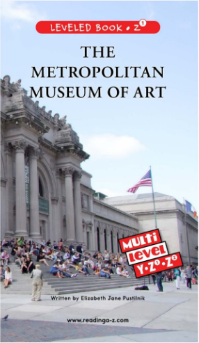 raz Z1级阅读The Metropolitan Museum of Art绘本PDF+音频资源免费下载
