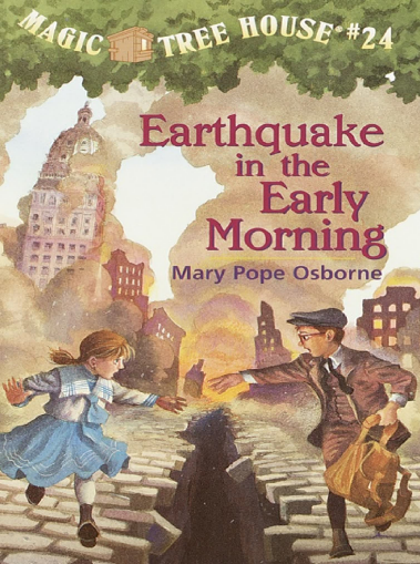 神奇树屋英文版24 Earthquake in the Early Morning电子书+音频资源免费下载