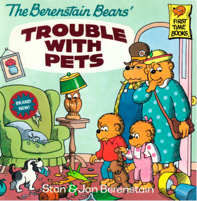 贝贝熊The Berenstain Bears Trouble with Pets电子书资源免费下载