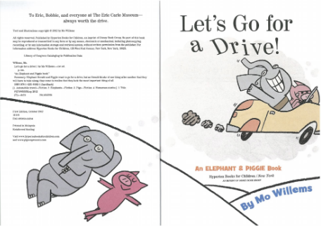 小猪小象英文绘本Let's go for a drive MP3+PDF资源免费下载