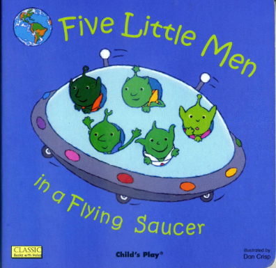 廖彩杏书单04周第一本英文绘本Five Little Men in a Flying Saucer资源免费下载