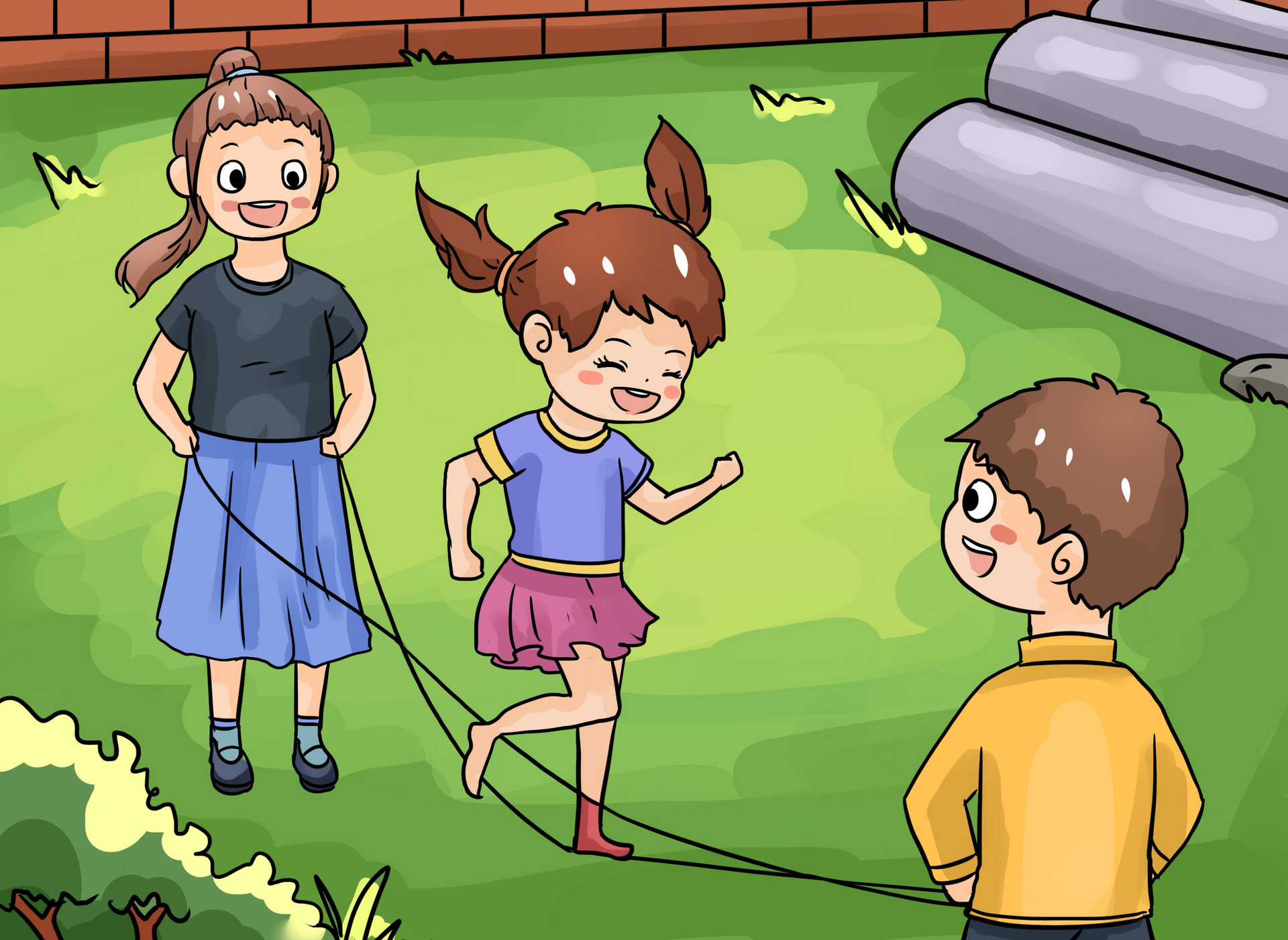 记一次跳大绳比赛作文400字