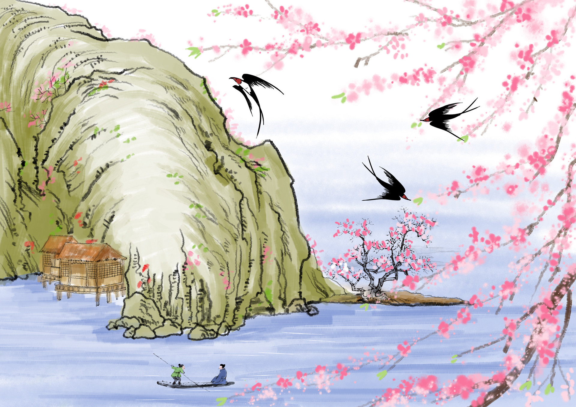 春天来了作文600字左右