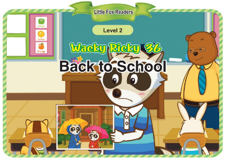 Wacky Ricky 36 Back to School音频+视频+电子书百度云免费下载