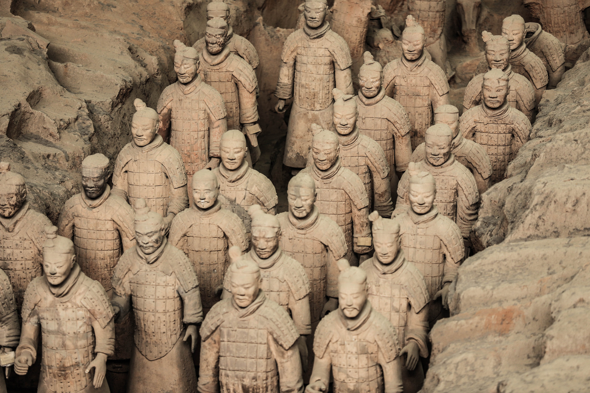 游秦兵马俑作文350字