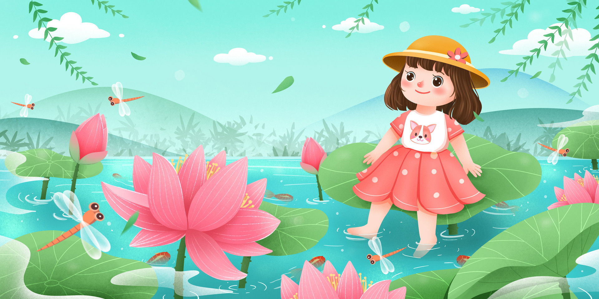 美丽的小池塘作文200字