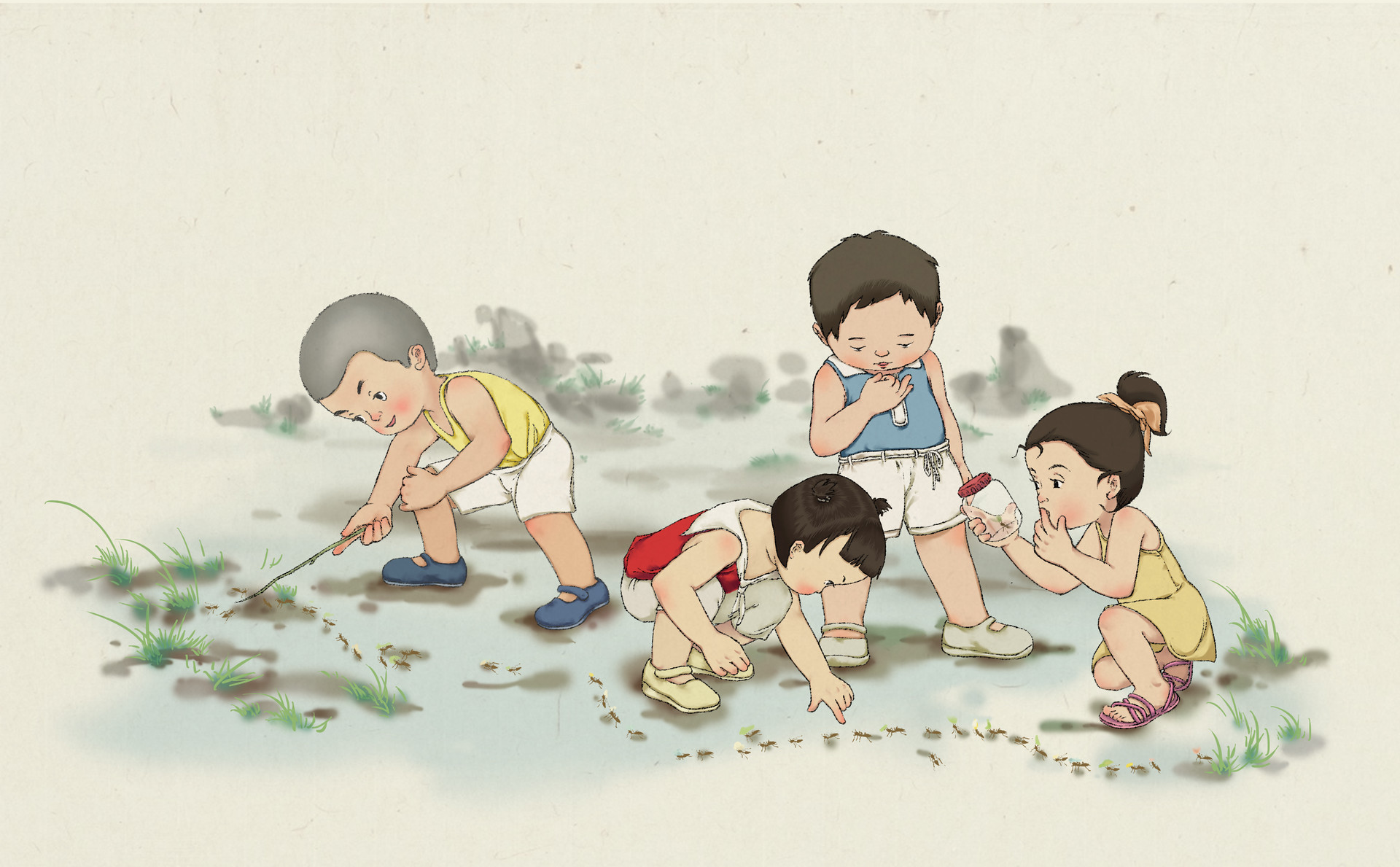 蚂蚁搬家700字作文