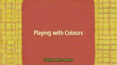 蓝色小考拉Playing With Colours英文版动画视频+绘本PDF百度网盘免费下载