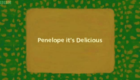 蓝色小考拉Penelope Its Delicious英文版动画视频+绘本PDF百度网盘免费下载