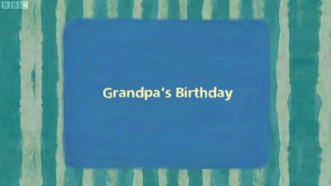 蓝色小考拉Grandpas Birthday英文版动画视频+绘本PDF百度网盘免费下载