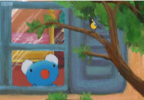蓝色小考拉Penelope Builds a Birdhouse英文版动画视频+绘本PDF百度网盘免费下载