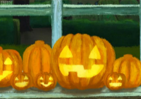 蓝色小考拉Happy Halloween英文版动画视频+绘本PDF百度网盘免费下载