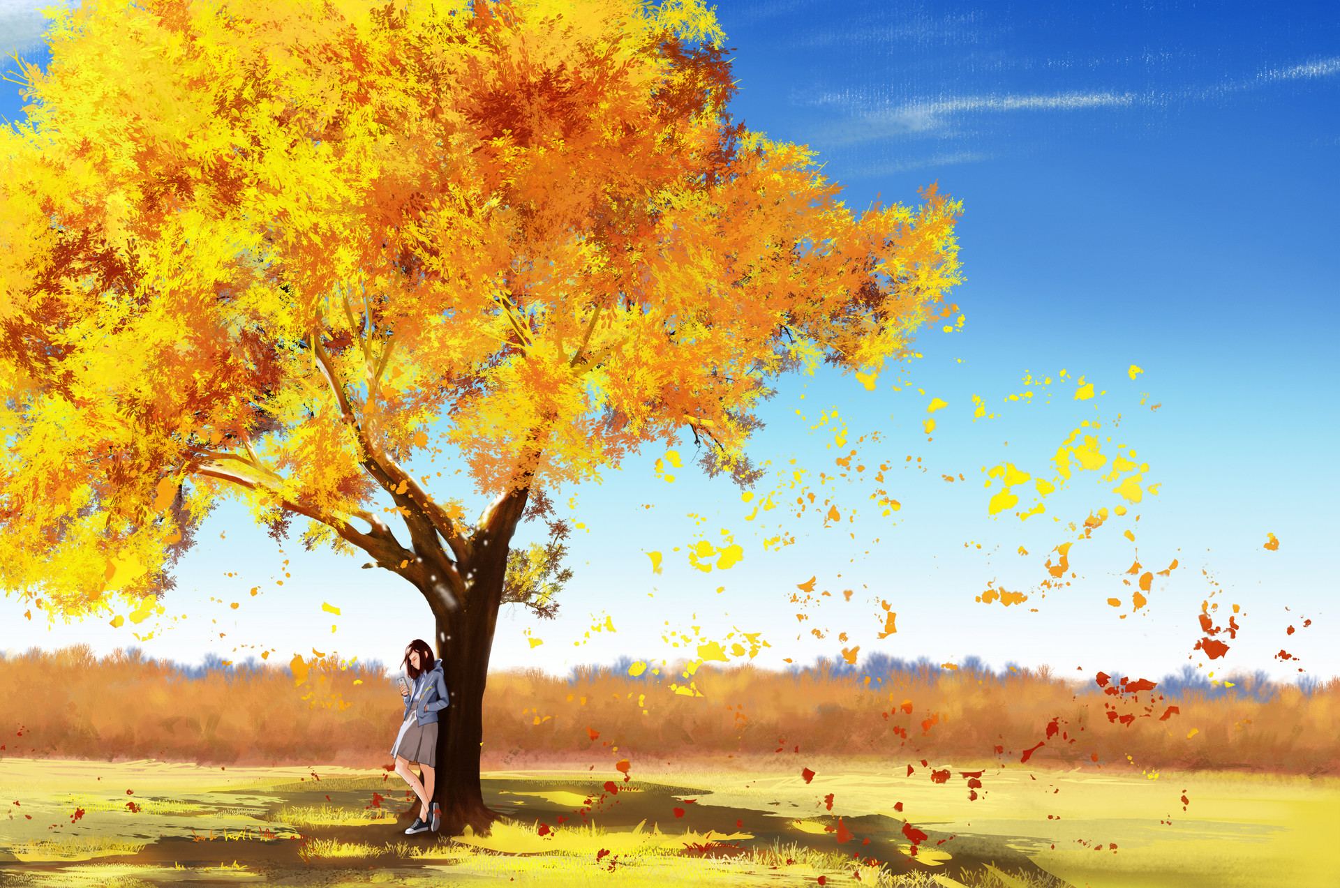 美丽的秋天作文300字三年级写景