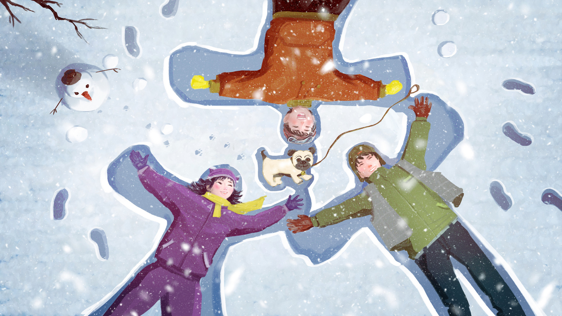 小学关于雪的日记300字