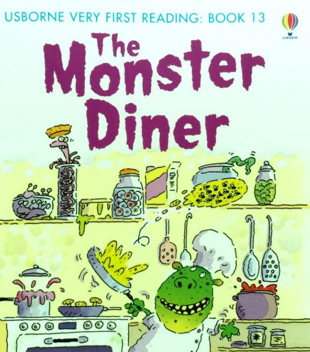 The Monster Diner绘本中文翻译电子版资源下载